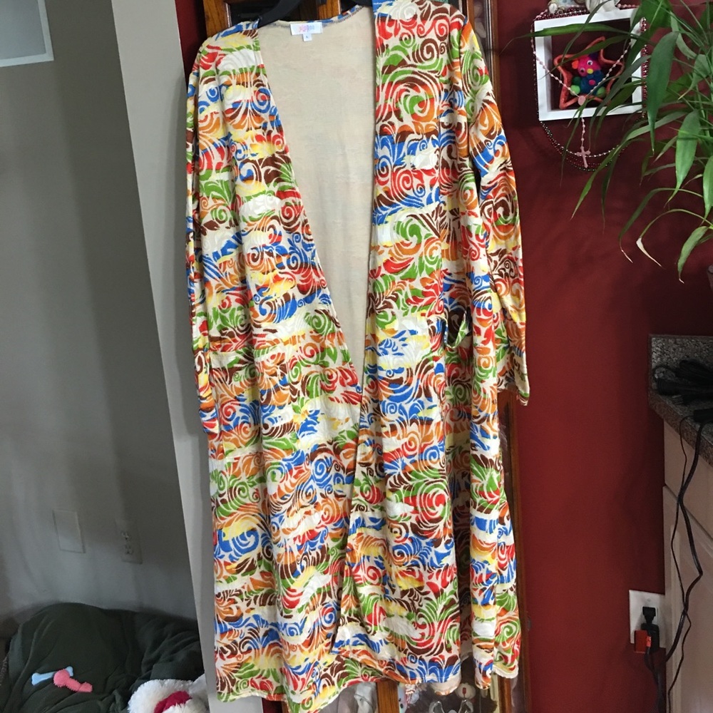 LuLaRoe Sarah cardigan never worn